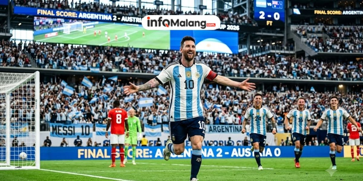 Hasil Argentina vs Austria, Messi Pecah Rekor, Albiceleste Gas ke 32 Besar Piala Dunia 2026