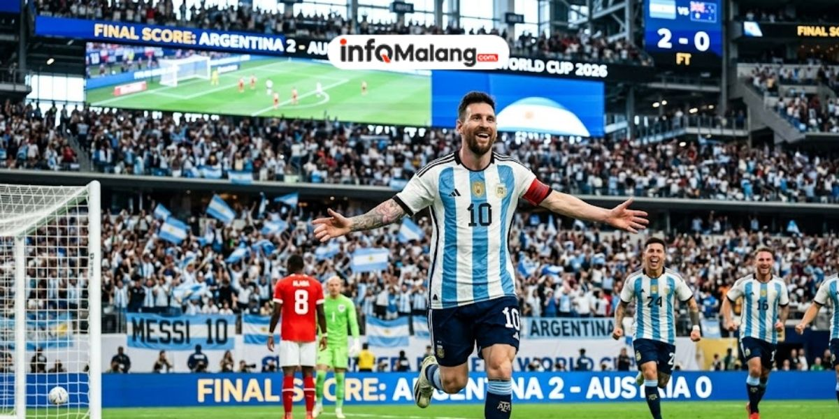 Hasil Argentina vs Austria, Messi Pecah Rekor, Albiceleste Gas ke 32 Besar Piala Dunia 2026