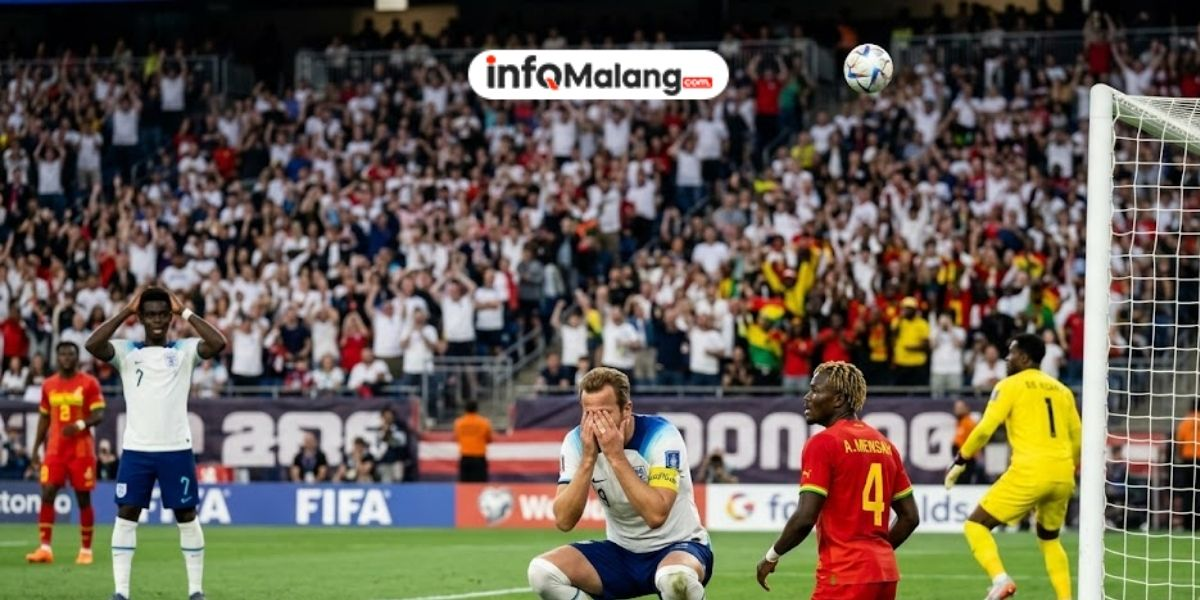Inggris vs Ghana Berakhir Imbang! Harry Kane Buang Peluang Emas, Fans Auto Nyesek, Piala Dunia 2026