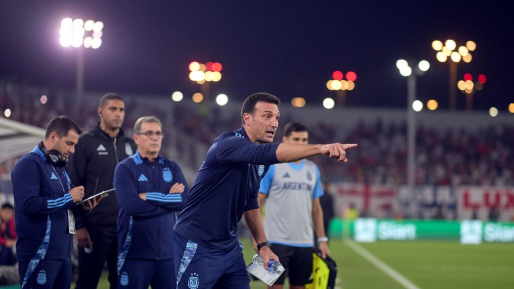 Scaloni sudah analisis La Roja