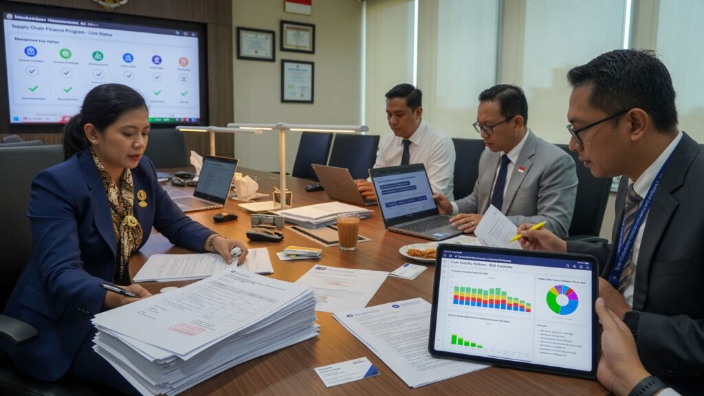 Layanan rantai bisnis korporasi hingga ritel