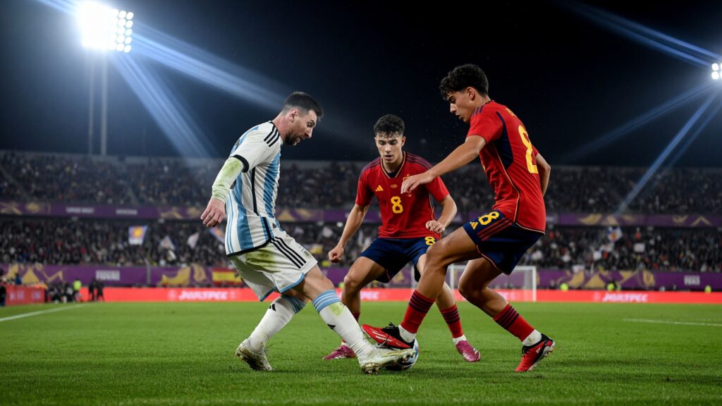 Puji-pujian Messi untuk Spanyol jelang final piala