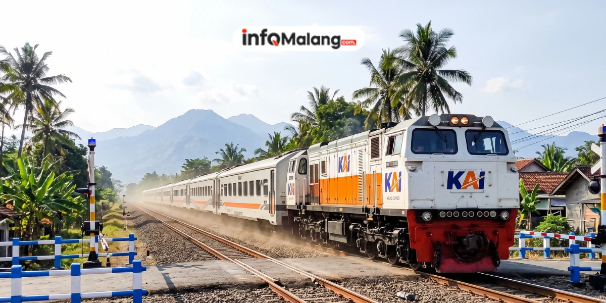 Lansia Tewas Tertabrak KA Arjuna Ekspres, Polisi Selidiki Penyebabnya