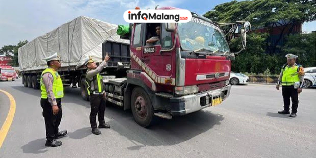 Pembatasan Kendaraan Berat di Malang Mulai Senin, Fokus Tronton dan Truk Molen