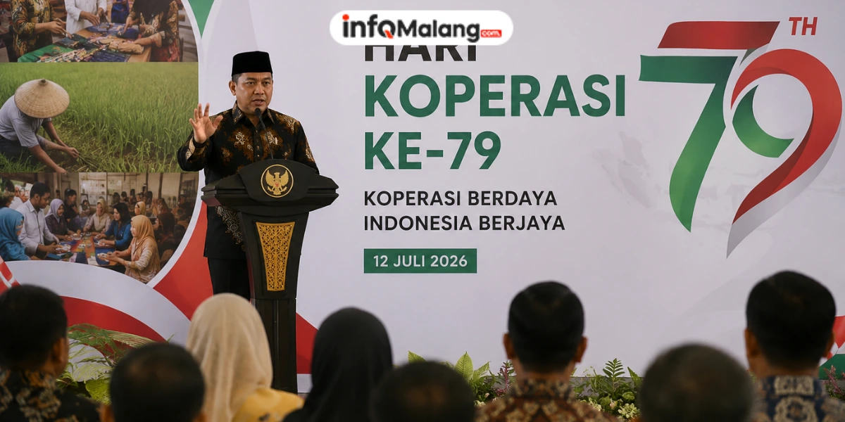 Hari Koperasi ke-79, Bupati Malang Tegaskan Peran Koperasi sebagai Pilar Penguatan Ekonomi Daerah