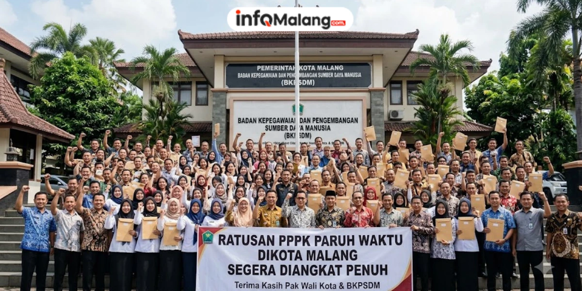 Pemkot Malang Percepat Pengangkatan PPPK Paruh Waktu Menuju Status Penuh