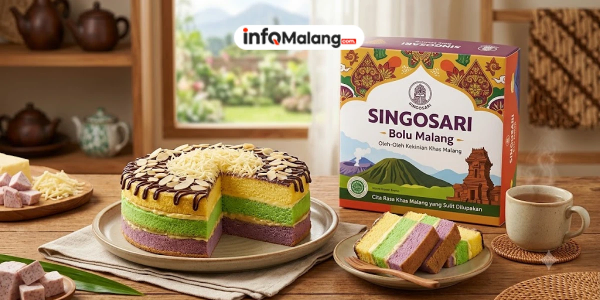 Singosari Bolu Malang, Oleh-Oleh Kekinian dengan Cita Rasa Khas Malang yang Sulit Dilupakan