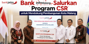 Bank Jatim Salurkan Program CSR untuk Mendukung Pembangunan Kota Malang