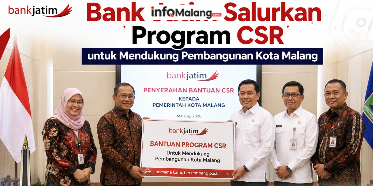 Bank Jatim Salurkan Program CSR untuk Mendukung Pembangunan Kota Malang