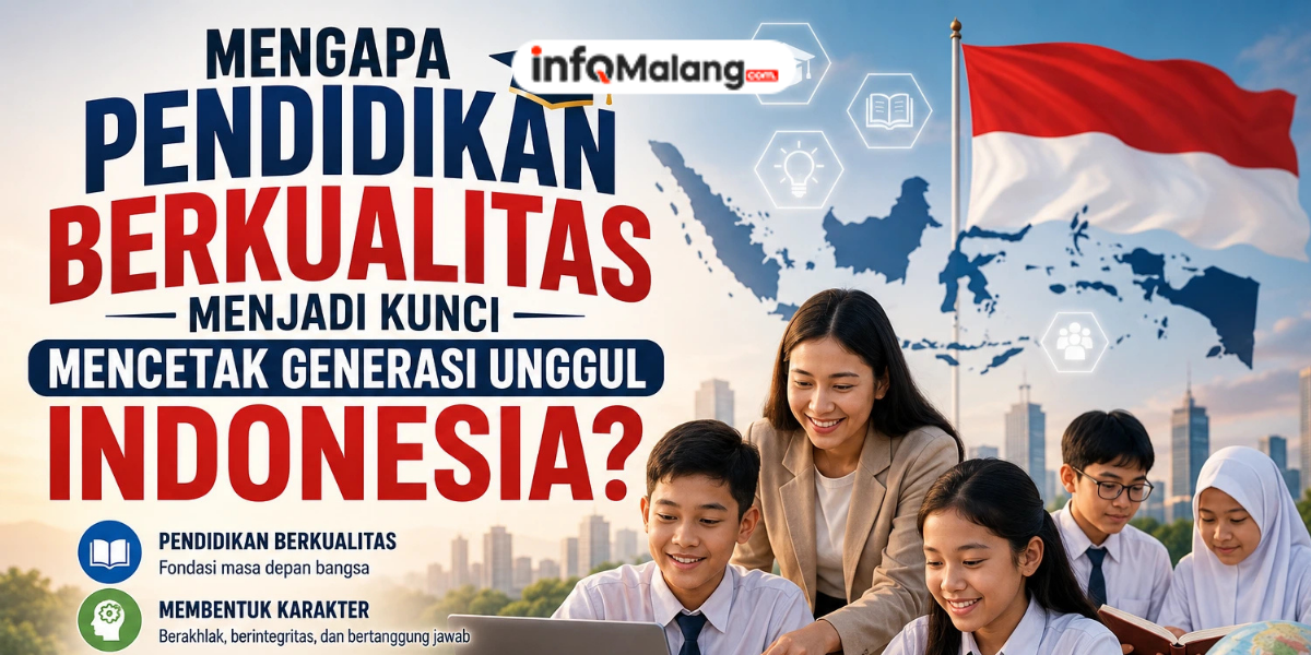 Mengapa Pendidikan Berkualitas Menjadi Kunci Mencetak Generasi Unggul Indonesia?
