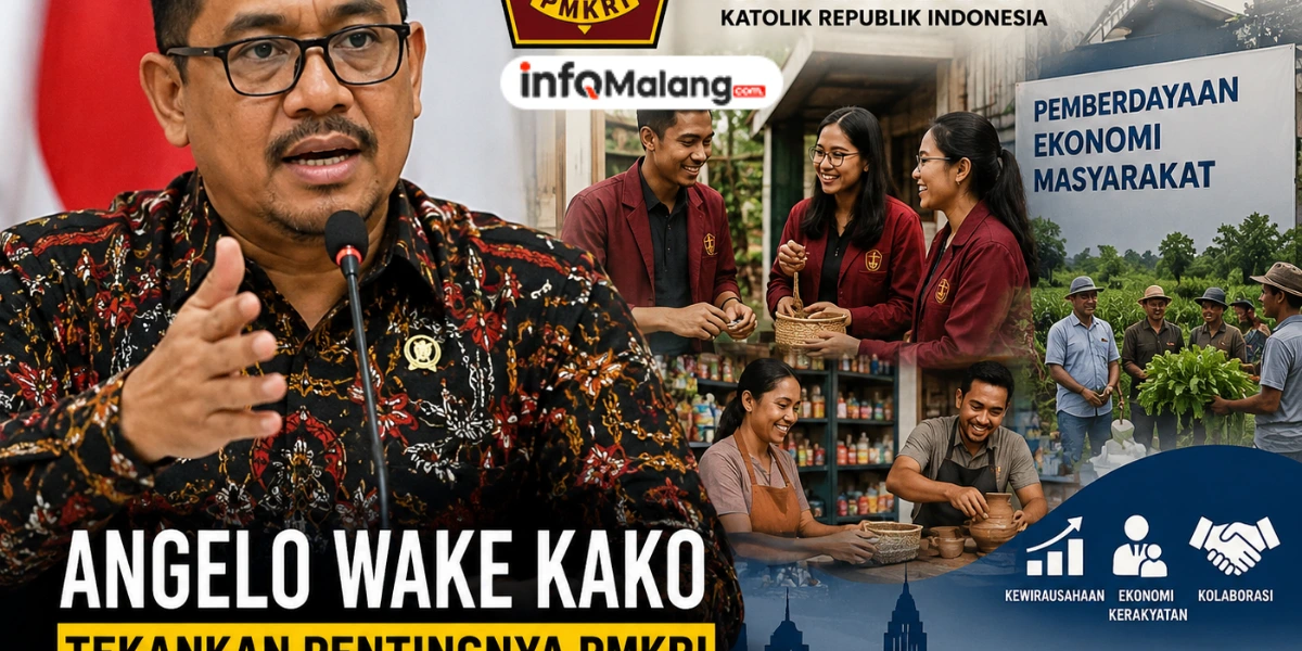 Angelo Wake Kako Tekankan Pentingnya PMKRI Mendukung Kemandirian Ekonomi Warga