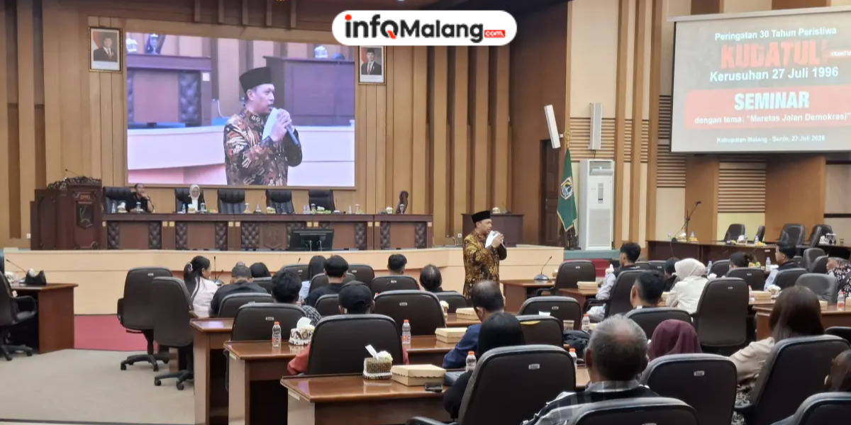 Peringatan 30 Tahun Kudatuli di Malang, Semangat Demokrasi Kembali Digaungkan