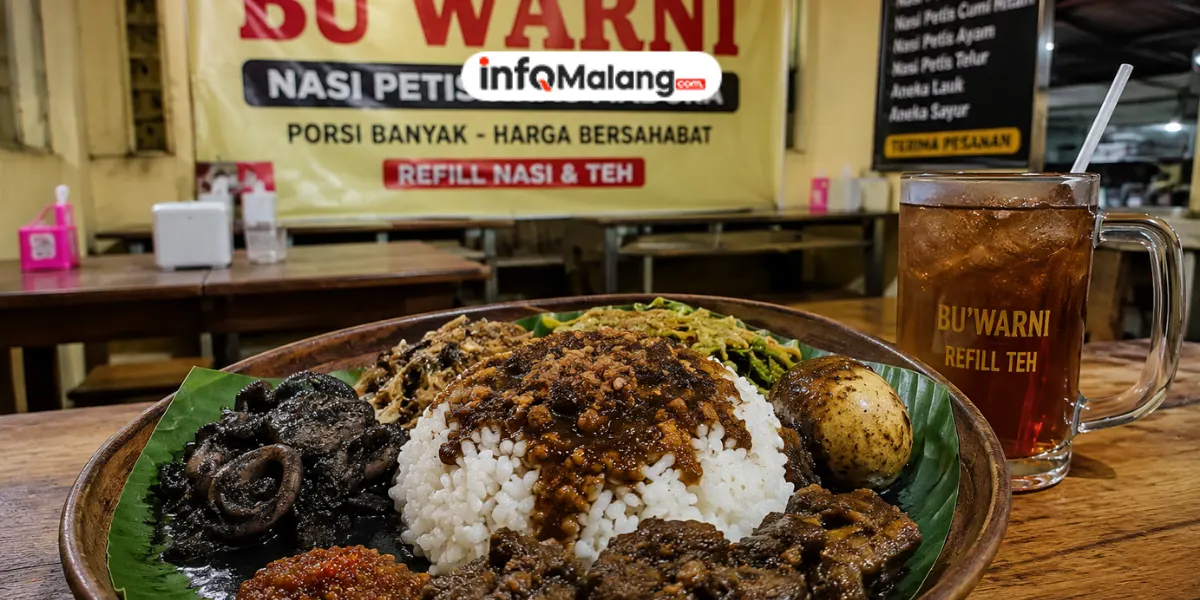 Warung Bu’ Warni, Sajikan Nasi Petis Khas Madura dengan Cita Rasa Autentik