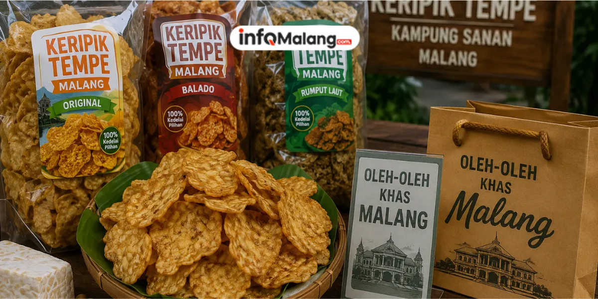 Keripik Tempe Malang, Oleh-Oleh Favorit yang Selalu Yang Harus Masuk Daftar Belanja Wisatawan