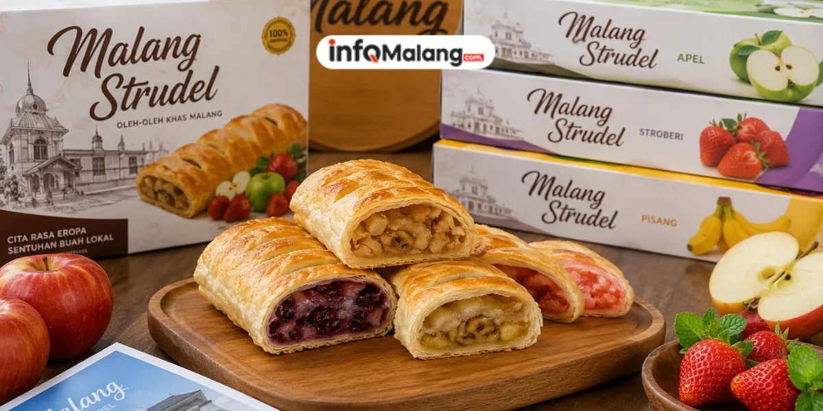 Malang Strudel, Buah Tangan Modern yang Selalu Diburu Wisatawan