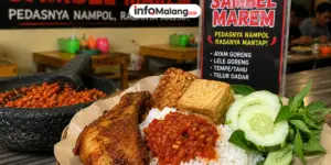Sego Sambel Marem, Kuliner Pedas di Malang yang Selalu Ramai Pembeli