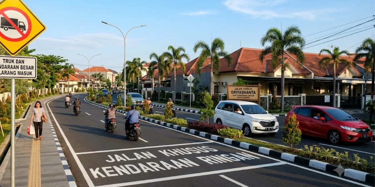 Jalan Tembus Griyashanta Akan Segera Berfungsi, Akses Warga Semakin Cepat Tanpa Gangguan Truk Besar