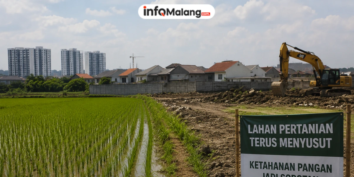 Lahan Pertanian Terus Menyusut, Ketahanan Pangan Jadi Sorotan