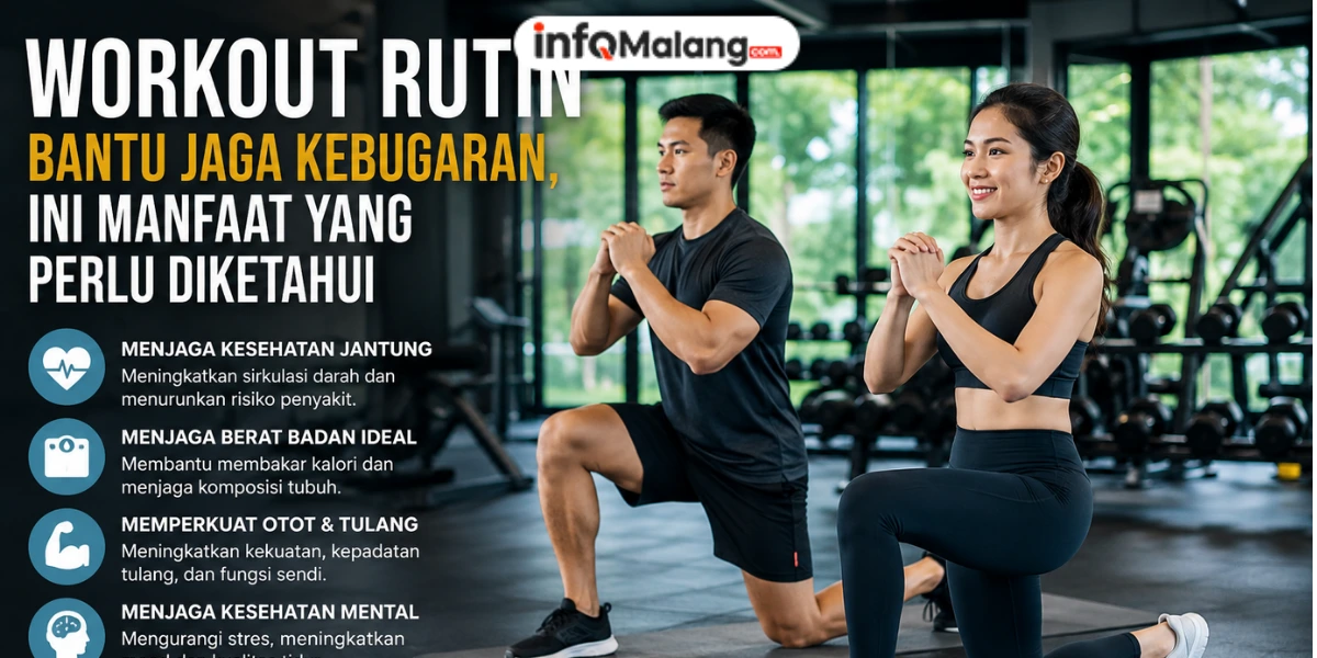 Workout Rutin Bantu Jaga Kebugaran, Ini Manfaat yang Perlu Diketahui