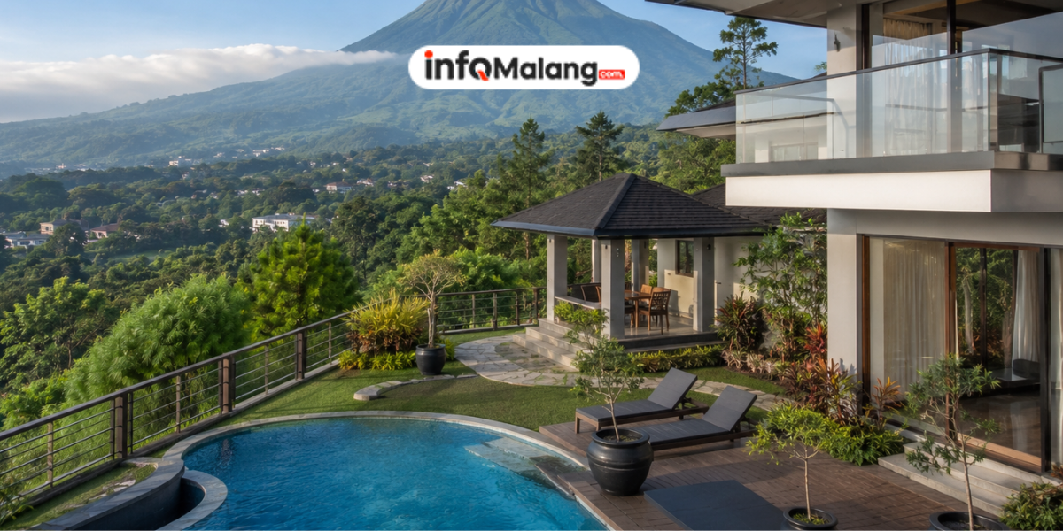 10 Villa Terbaik di Batu Malang dengan View Pegunungan
