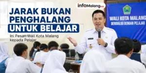 Jarak Bukan Penghalang untuk Belajar, Ini Pesan Wali Kota Malang kepada Pelajar