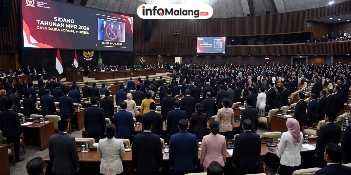 Sidang Tahunan MPR 2026 Berubah Gaya, Tak Lagi Pakai Baju Adat