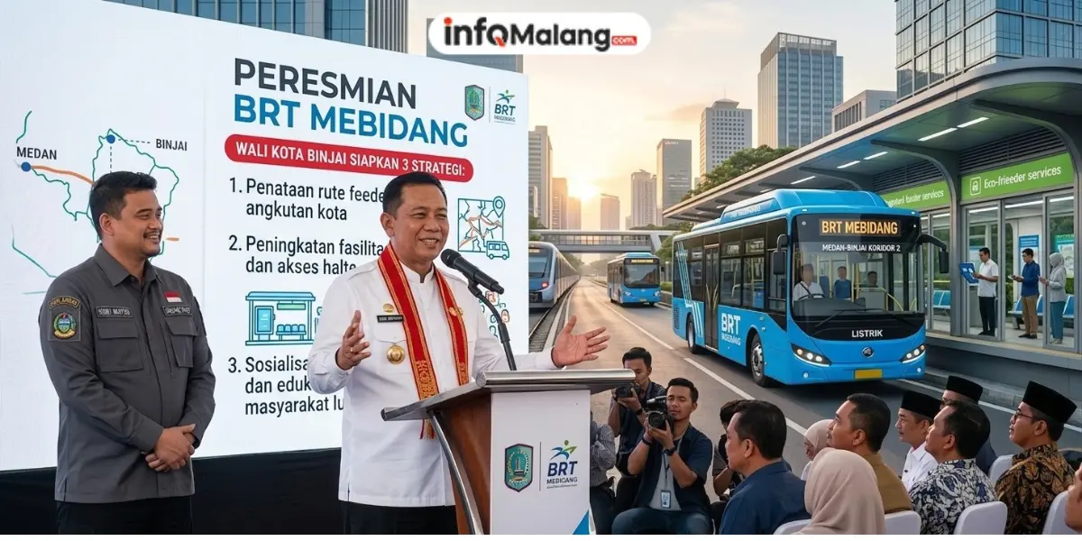 Resmi! BRT Mebidang Hadir dengan 3 Strategi Wali Kota Binjai