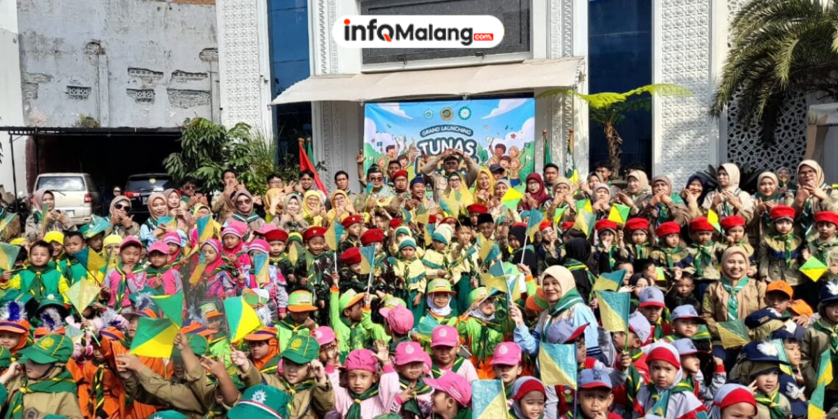 Semarak! Murid TK ABA Se-Kota Malang Ramaikan Launching Tunas Athfal
