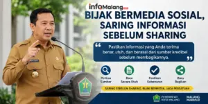 Wali Kota Malang Ajak Warga Bijak Bermedia Sosial, Saring Informasi Sebelum Sharing