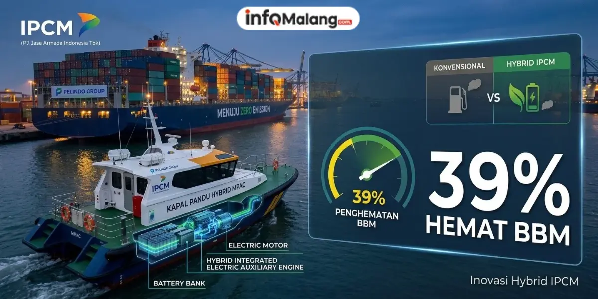 Gebrakan Baru Industri Maritim, Penghematan BBM Kapal Pandu IPCM Tembus 39 Persen