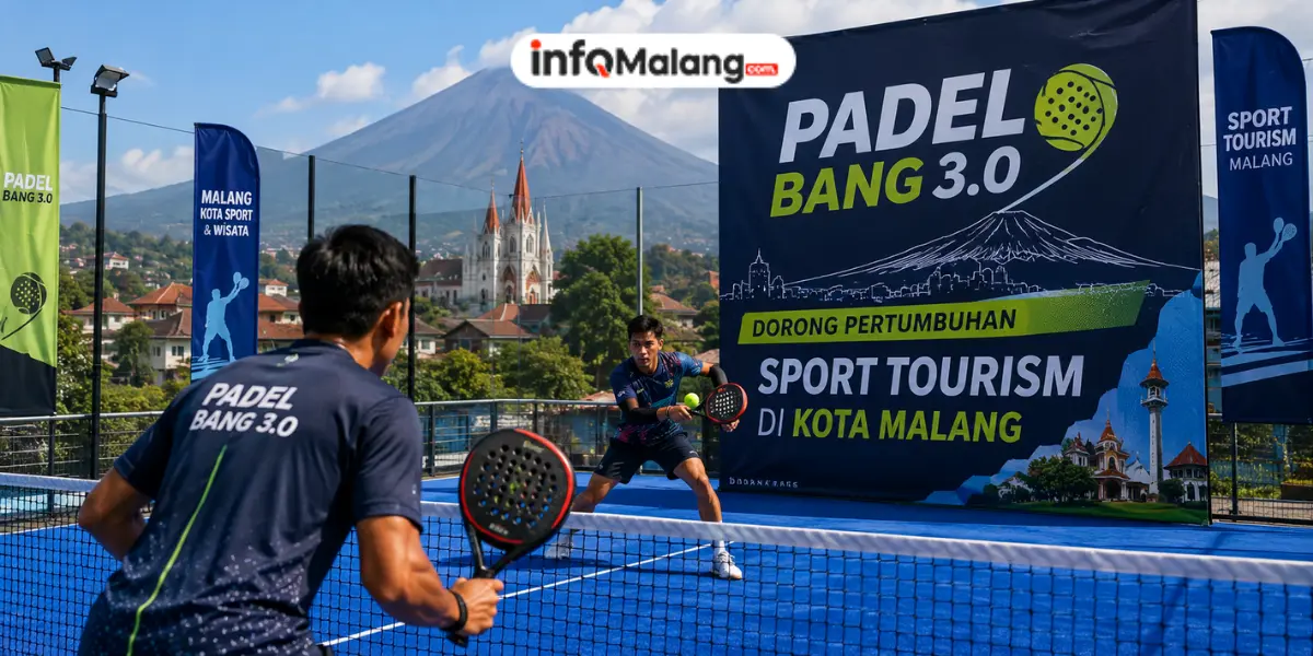 Padel Bang 3.0 Dorong Pertumbuhan Sport Tourism di Kota Malang