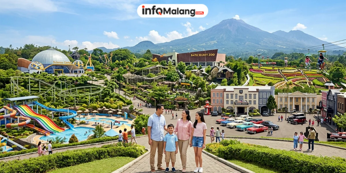 7 Tempat Wisata di Malang dengan Wahana Seru untuk Liburan Keluarga
