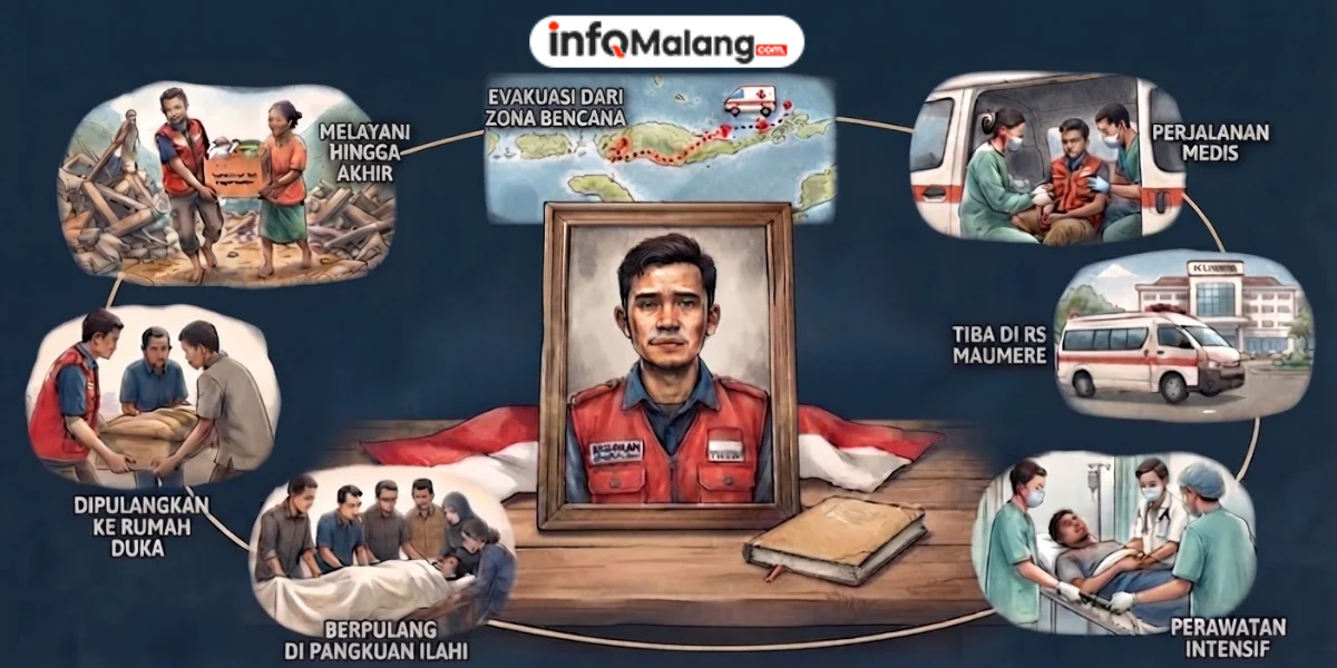 5 Hal tentang Relawan Gempa Flores Ahmad Zaki dan Kronologi Terakhirnya