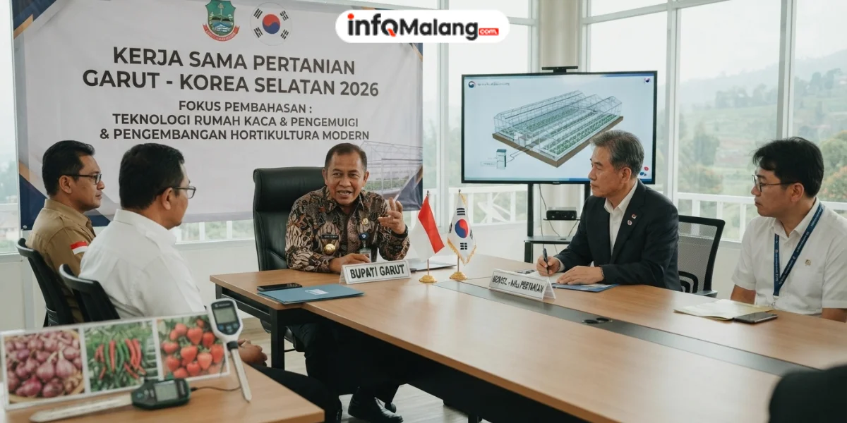 Kerja Sama Pertanian Garut-Korea Selatan 2026, Ini yang Dibahas Bupati