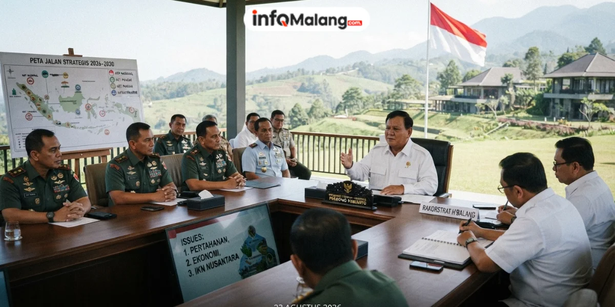 Prabowo di Hambalang 23 Agustus 2026, Sejumlah Isu Strategis Dibahas
