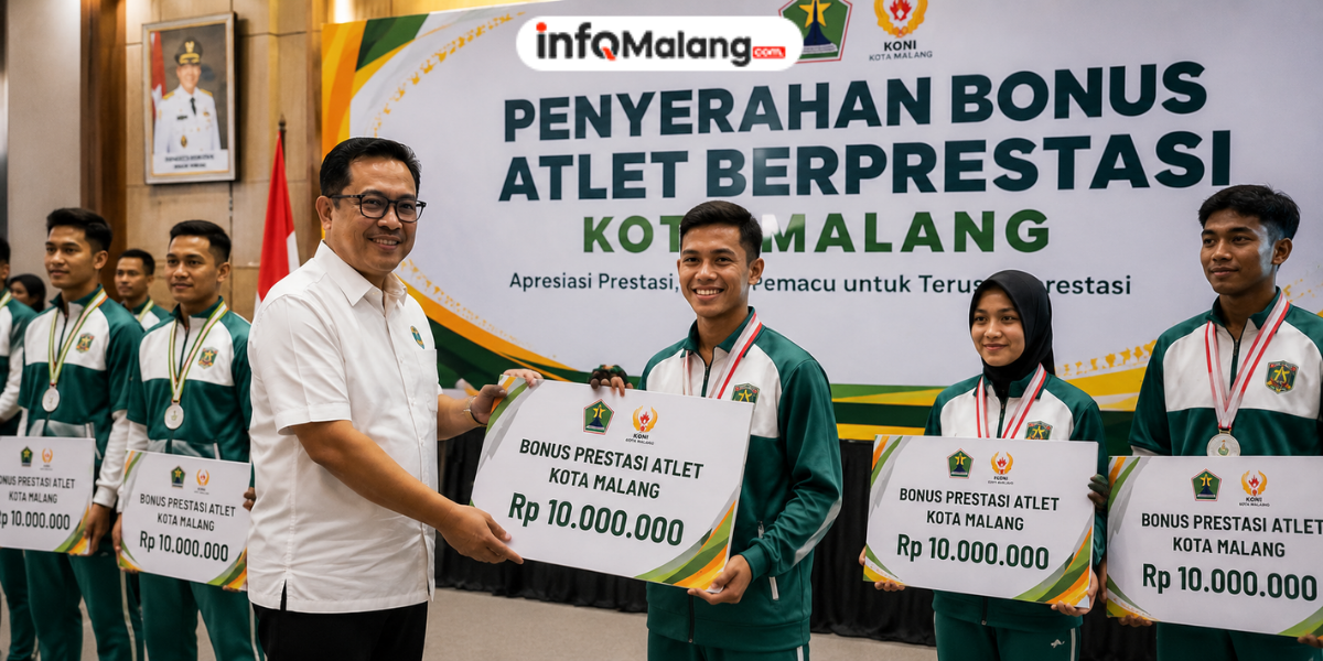 KONI Kota Malang Luncurkan Bonus Atlet, Apresiasi Prestasi Jadi Pemacu untuk Terus Berprestasi