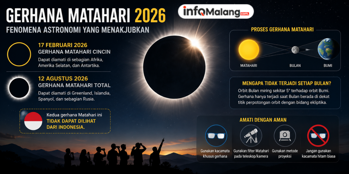 Mengenal Gerhana Matahari 2026 dan Fenomena Astronomi di Baliknya