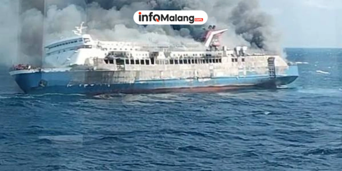 Kebakaran Kapal Mutiara Sentosa 2 di Sumenep, 5 Orang Tewas dan 41 Penumpang Hilang