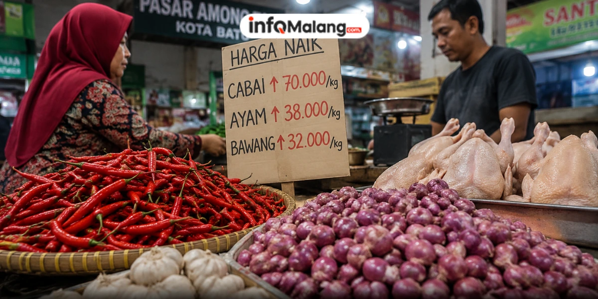 Kenaikan Harga Cabai, Ayam, dan Bawang di Kota Batu Jadi Sorotan, Ini Faktornya