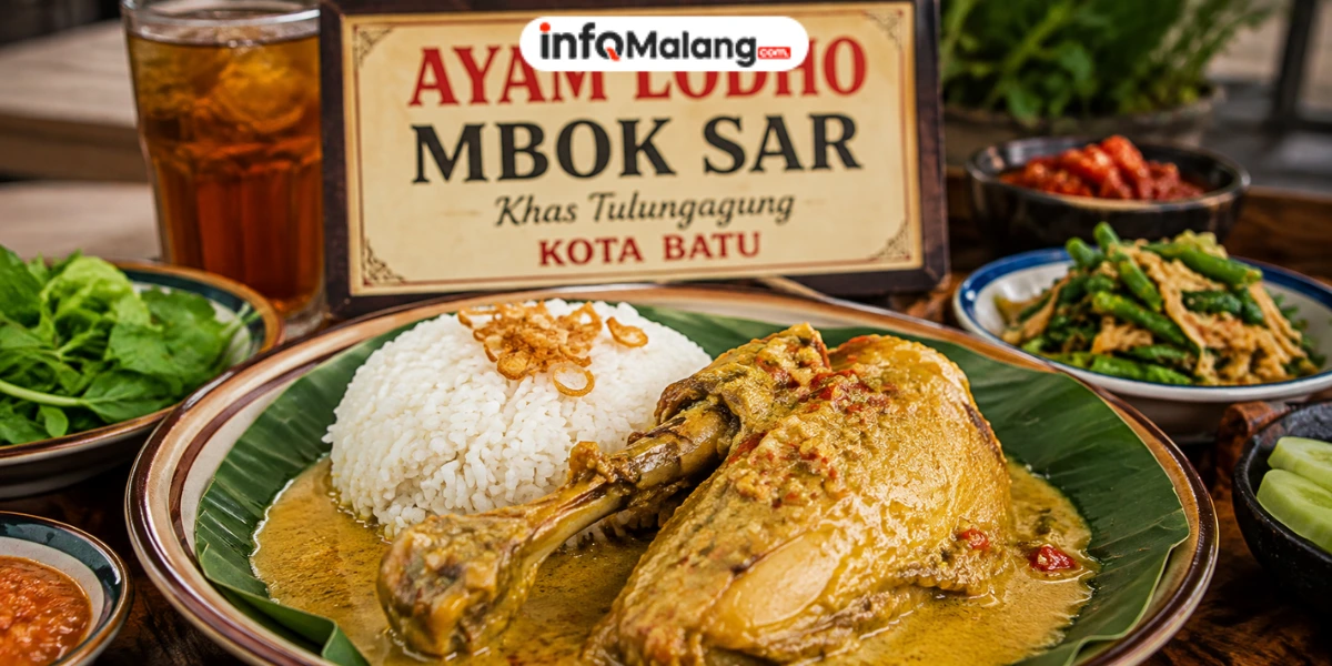 Ayam Lodho Mbok Sar di Kota Batu, Kuliner Pedas Gurih yang Wajib Dicoba
