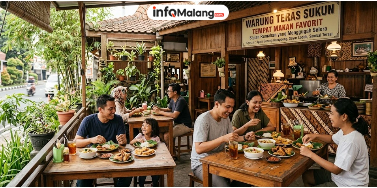 Warung Teras Sukun, Tempat Makan Favorit dengan Sajian Rumahan yang Menggugah Selera