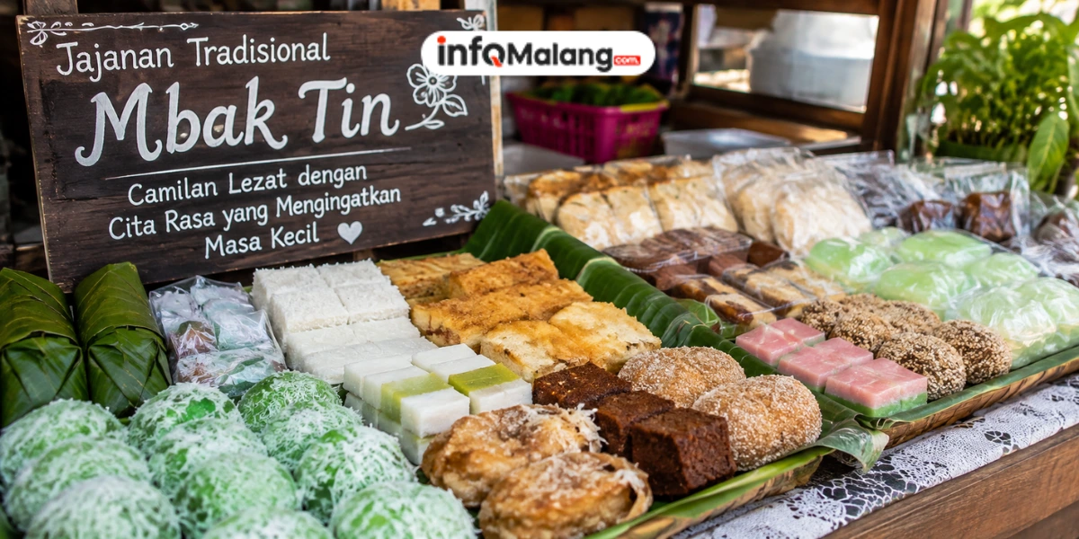 Jajanan Tradisional Mbak Tin, Pilihan Camilan Lezat dengan Cita Rasa yang Mengingatkan Masa Kecil