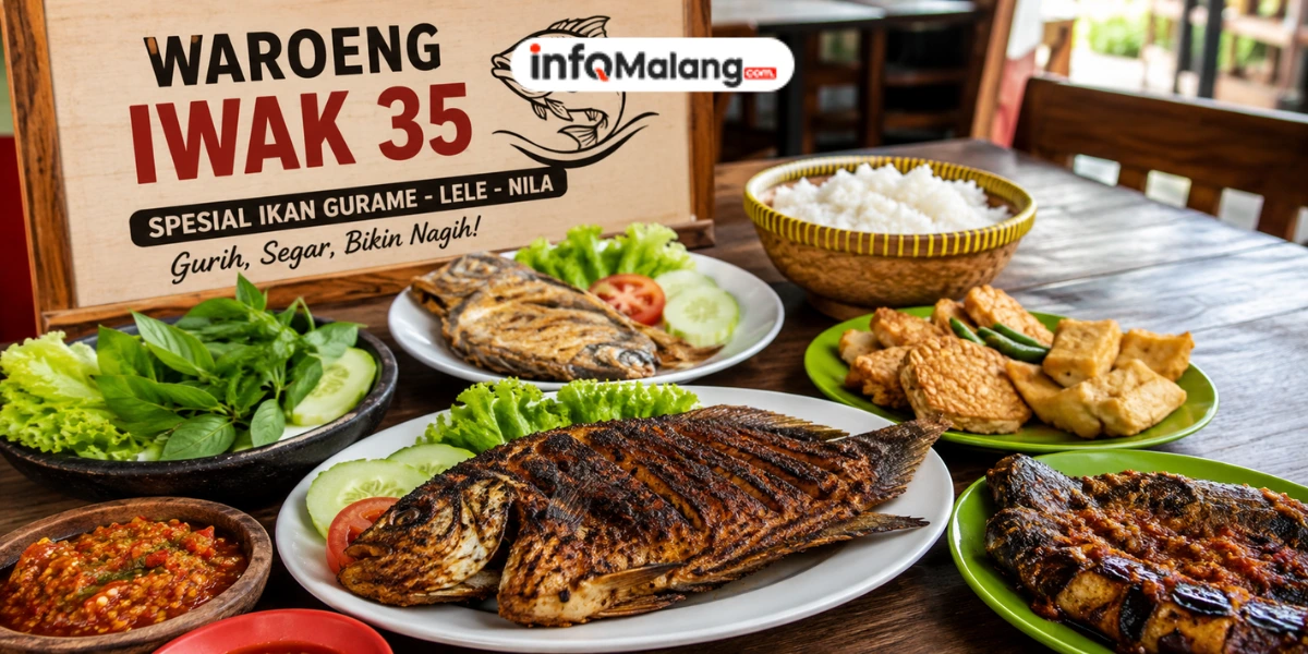 Waroeng Iwak 35, Surganya Sajian Ikan dengan Cita Rasa yang Menggoda