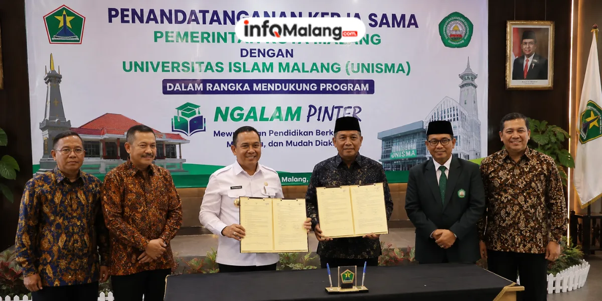 Program Ngalam Pinter Diperkuat, UNISMA Jalin Kerja Sama dengan Pemkot Malang