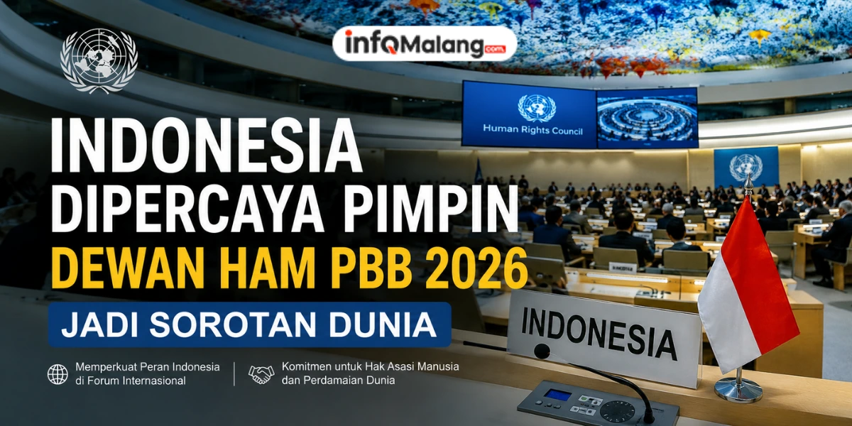 Indonesia Dipercaya Pimpin Dewan HAM PBB 2026, Jadi Sorotan Dunia