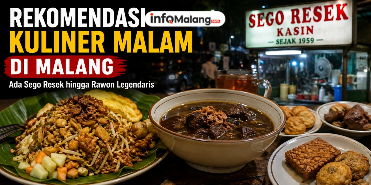 Rekomendasi Kuliner Malam di Malang, Ada Sego Resek hingga Rawon Legendaris