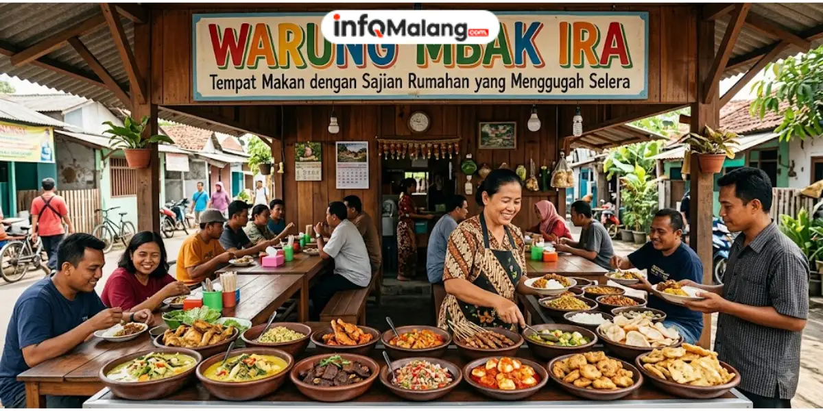 Warung Mbak Ira, Tempat Makan dengan Sajian Rumahan yang Menggugah Selera
