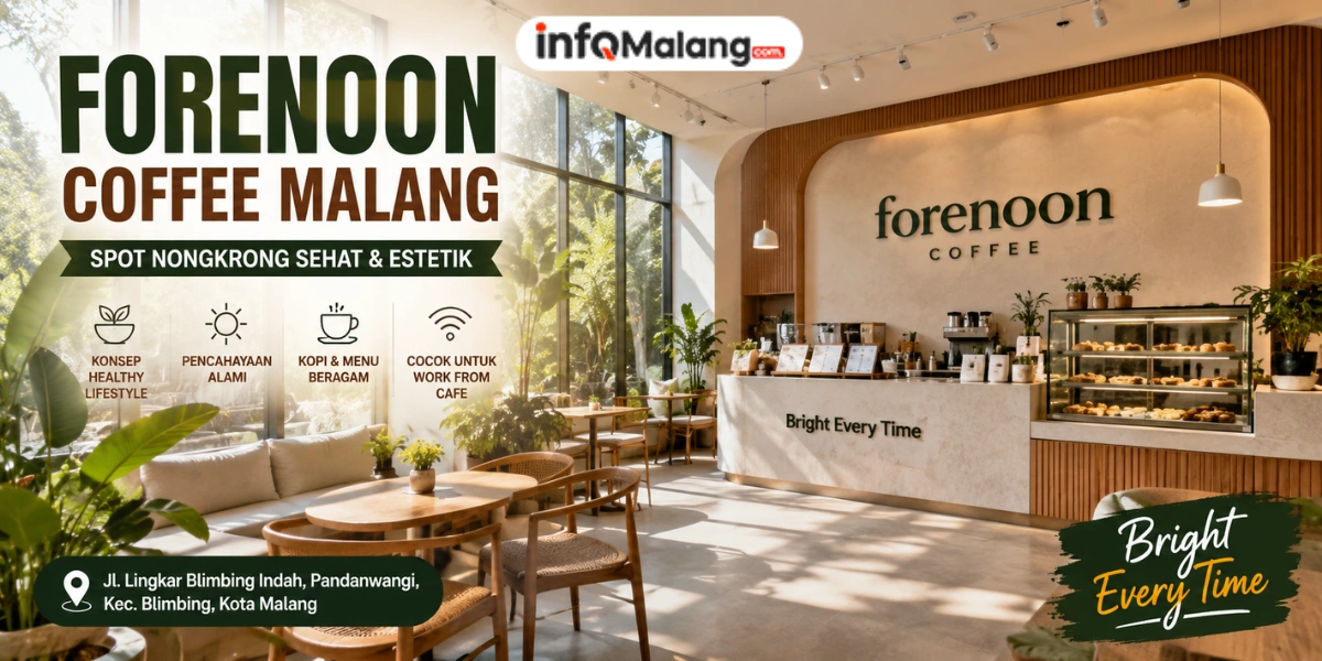 Forenoon Coffee Malang, Spot Nongkrong Sehat dan Estetik untuk Anak Muda