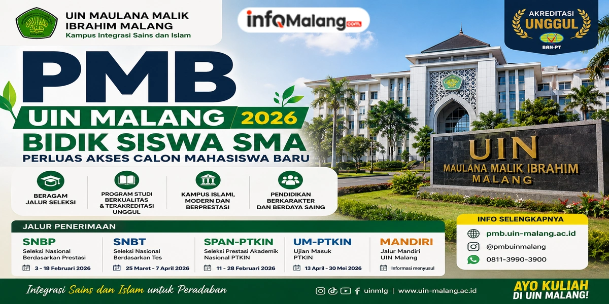 PMB UIN Malang Bidik Siswa SMA, Perluas Akses Calon Mahasiswa Baru