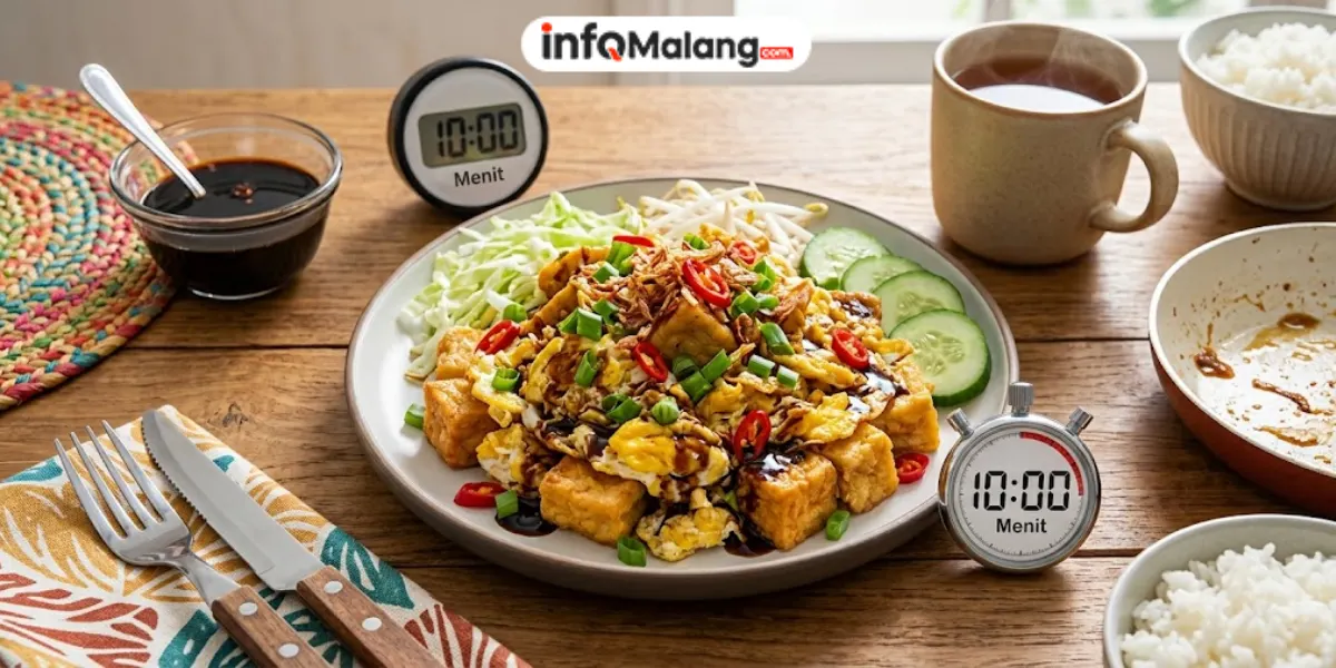 Cuma 10 Menit, Resep Tahu Telur Praktis untuk Menu Sarapan